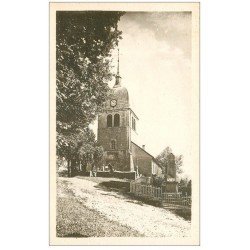carte postale ancienne 39 FONCINE-LE-HAUT. Eglise 1949