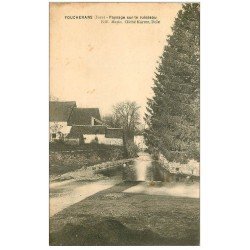carte postale ancienne 39 FOUCHERANS. Le Ruisseau 1932