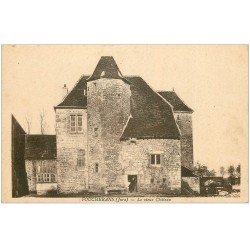 carte postale ancienne 39 FOUCHERANS. Le Vieux Château