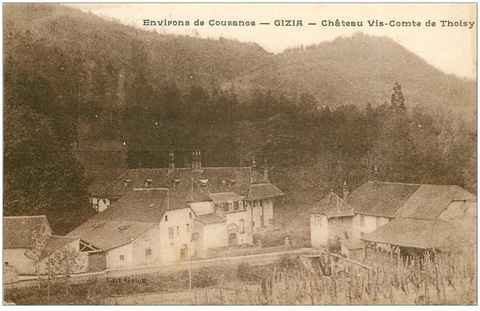 39 GIZIA. Château de Thoisy