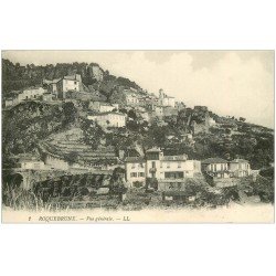 carte postale ancienne 06 ROQUEBRUNE. Vue du Village LL 1