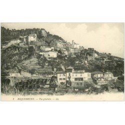 carte postale ancienne 06 ROQUEBRUNE. Vue du Village LL 1