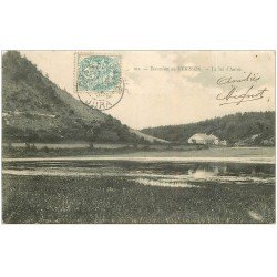 carte postale ancienne 39 HERISSON. Le Lac d'Antre 1905