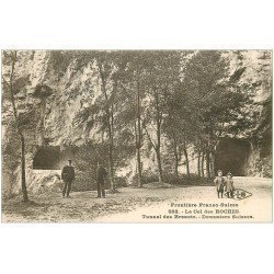 39 LE COL DES ROCHES. Douane Frontière Franco-Suisse. Douaniers Tunnel des Brénets