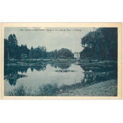 carte postale ancienne 39 LONS-LE-SAUNIER. Etand du Parc 1934
