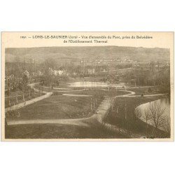 carte postale ancienne 39 LONS-LE-SAUNIER. Le Parc