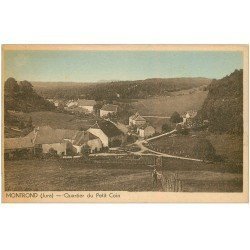 carte postale ancienne 39 MONTROND. Quartier du Petit Coin