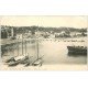 carte postale ancienne 06 SAINT-JEAN. Bateaux et Voiliers dans le Port 1905