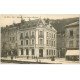 carte postale ancienne 39 MOREZ. La Caisse d'Epargne 1930 Café National