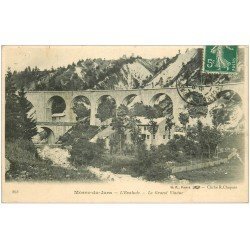 carte postale ancienne 39 MOREZ. Le Grand Viaduc 1908