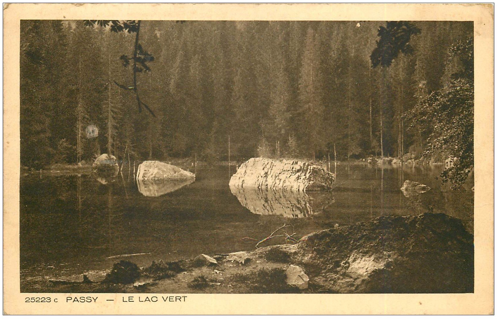 39 PASSY. Lac Vert 1935
