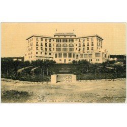 carte postale ancienne 06 SAINT-JEAN-SUR-MER. Grand Hôtel du Cap Ferrat. 1914 Chasseurs Alpins Tampon Militaire