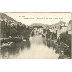 carte postale ancienne 39 SAINT-CLAUDE. Bienne Faubourg Marcel