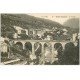 carte postale ancienne 39 SAINT-CLAUDE. Le Viaduc 48