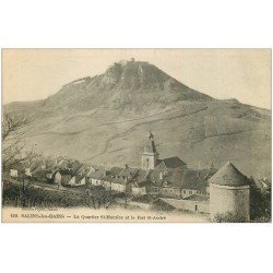 carte postale ancienne 39 SALINS-LES-BAINS. Fort André Quartier Saint-Maurice