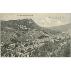 carte postale ancienne 39 SALINS-LES-BAINS. La Ville 1912