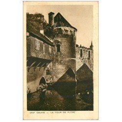 carte postale ancienne 39 SALINS-LES-BAINS. Tour de Flore