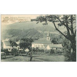 carte postale ancienne 73 AIGUEBELETTE. Le Village 1914