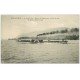 carte postale ancienne 73 AIX-LES-BAINS. Bateau ' Le Savoie ' départ du Port pour Tour du Lac