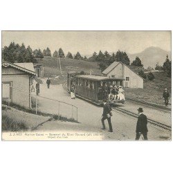 73 AIX-LES-BAINS. Départ d'un Train Sommet du Mont Revard