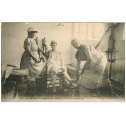 carte postale ancienne 73 AIX-LES-BAINS. Douches et Massage de Femmes Etablissement Thermal