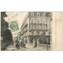 carte postale ancienne 73 AIX-LES-BAINS. Hôtel Métropole et du Nord 1907