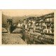 carte postale ancienne 06 SOSPEL. Maisons sur la Bévéra