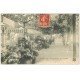 carte postale ancienne 73 AIX-LES-BAINS. Les Fleuristes Place Etablissement 1908