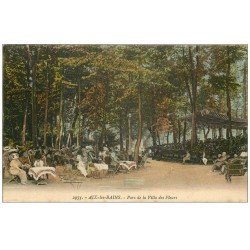 carte postale ancienne 73 AIX-LES-BAINS. Parc Villa des Fleurs 1914
