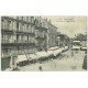 carte postale ancienne 73 AIX-LES-BAINS. Place Carnot et rue de Genève