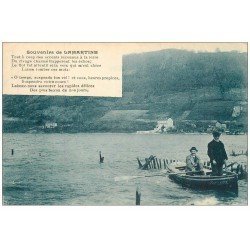 carte postale ancienne 73 AIX-LES-BAINS. Rameurs en barque sur La Vaillante 1926