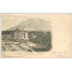 carte postale ancienne 73 AIX-LES-BAINS. Station Climatérique des Corbières 1902