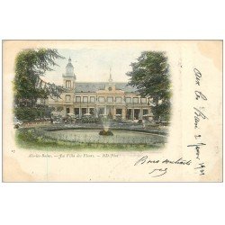 carte postale ancienne 73 AIX-LES-BAINS. Villa des Fleurs 1902