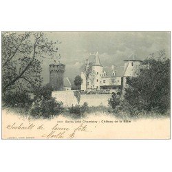 carte postale ancienne 73 BARBY. Château de la Bâtie près Chambéry 1903