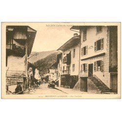 carte postale ancienne 73 BEAUFORT-SUR-DORON. Rue Centrale