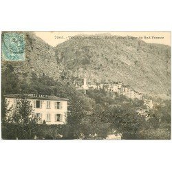 carte postale ancienne 06 TOUET DE BEUIL. Hôtel Latty 1904