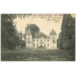 carte postale ancienne 73 BISSY. Château de Barral 1907