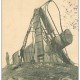 carte postale ancienne 73 CHAMBERY. Croix du Nivolet renversée par Ouragan 1910