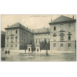 carte postale ancienne 73 CHAMBERY. Le Lycée 1916