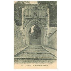 carte postale ancienne 73 CHAMBERY. Portail Saint-Dominique