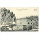carte postale ancienne 73 COL DE LA VANOISE. Refuge Félix-Faure animation