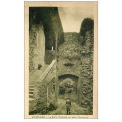 carte postale ancienne 73 CONFLANS. Porte Tarine et Vieux Remparts