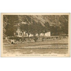 carte postale ancienne 73 ECHAILLON-LES-BAINS 1930