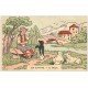 carte postale ancienne 73 EN SAVOIE. Le Berger, Chien, Bouc et Mouton
