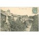 carte postale ancienne 73 FLUMET. Le Ravin 1905