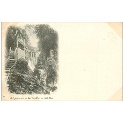 carte postale ancienne 73 GRESY-SUR-AIX. Les Moulins vers 1900