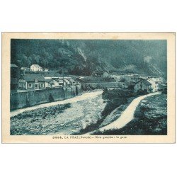 carte postale ancienne 73 LA PRAZ. La Gare 1932