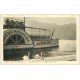 carte postale ancienne 73 LAC DU BOURGET. Bateau à Roue Les Cygnes du Lac 1937
