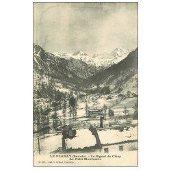 carte postale ancienne 73 LE PLANAY. Le Signal de Cléry et le Petit Montcenis 1909