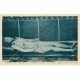 carte postale ancienne 06 UTELLE. Eglise Saint-Véran. Tronc de Bois le Christ au Tombeau